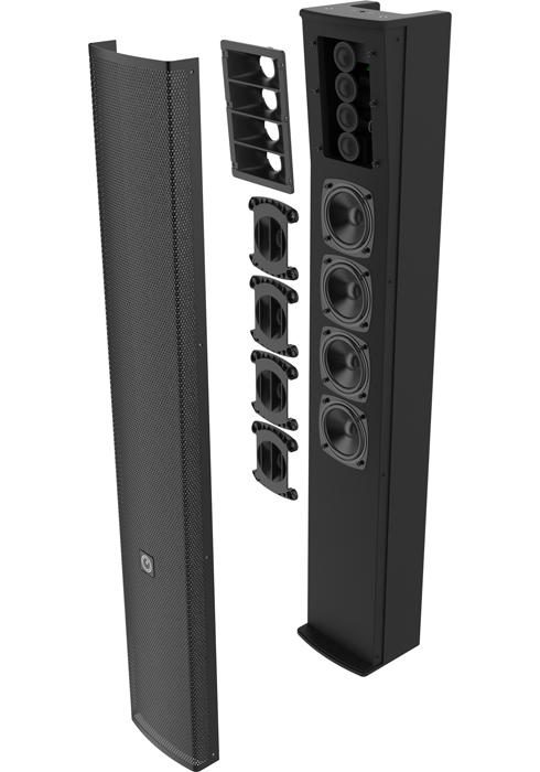 INTUSONIC INTUCAB 4VM100T Säulenlautsprecher Fullrange