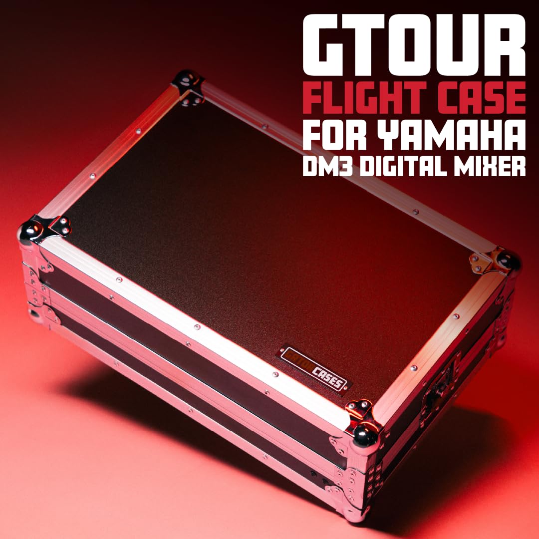 Gator GTOUR Flightcase Yamaha DM3 Tour-Style 45,7 cm