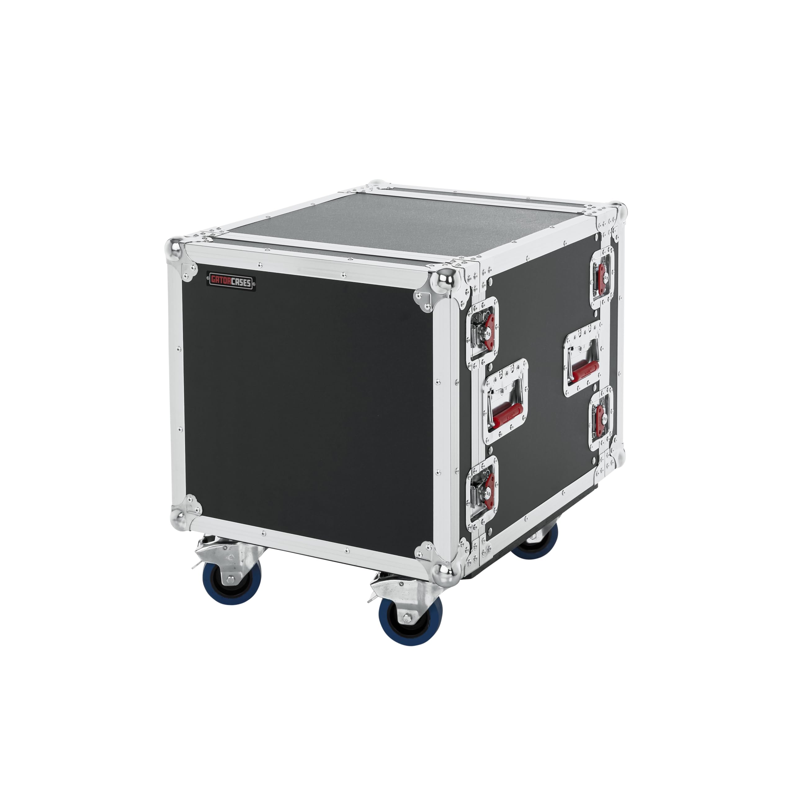 Gator Racks G-TOUR 10U CAST Rack Case Holz 10HE mit Rollen
