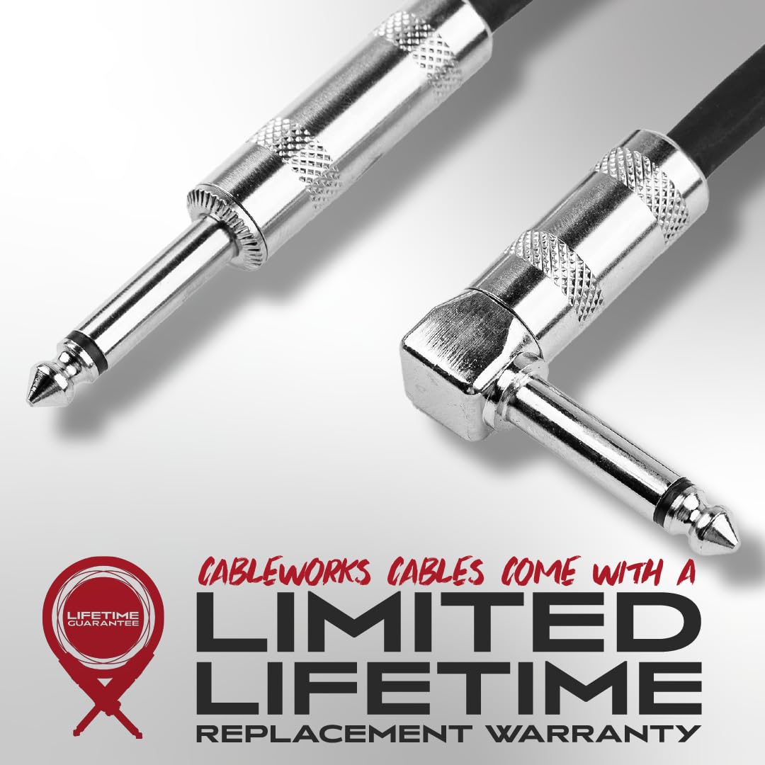 Gator GCWB-INS-20RA Audiokabel 6m Klinke Winkel