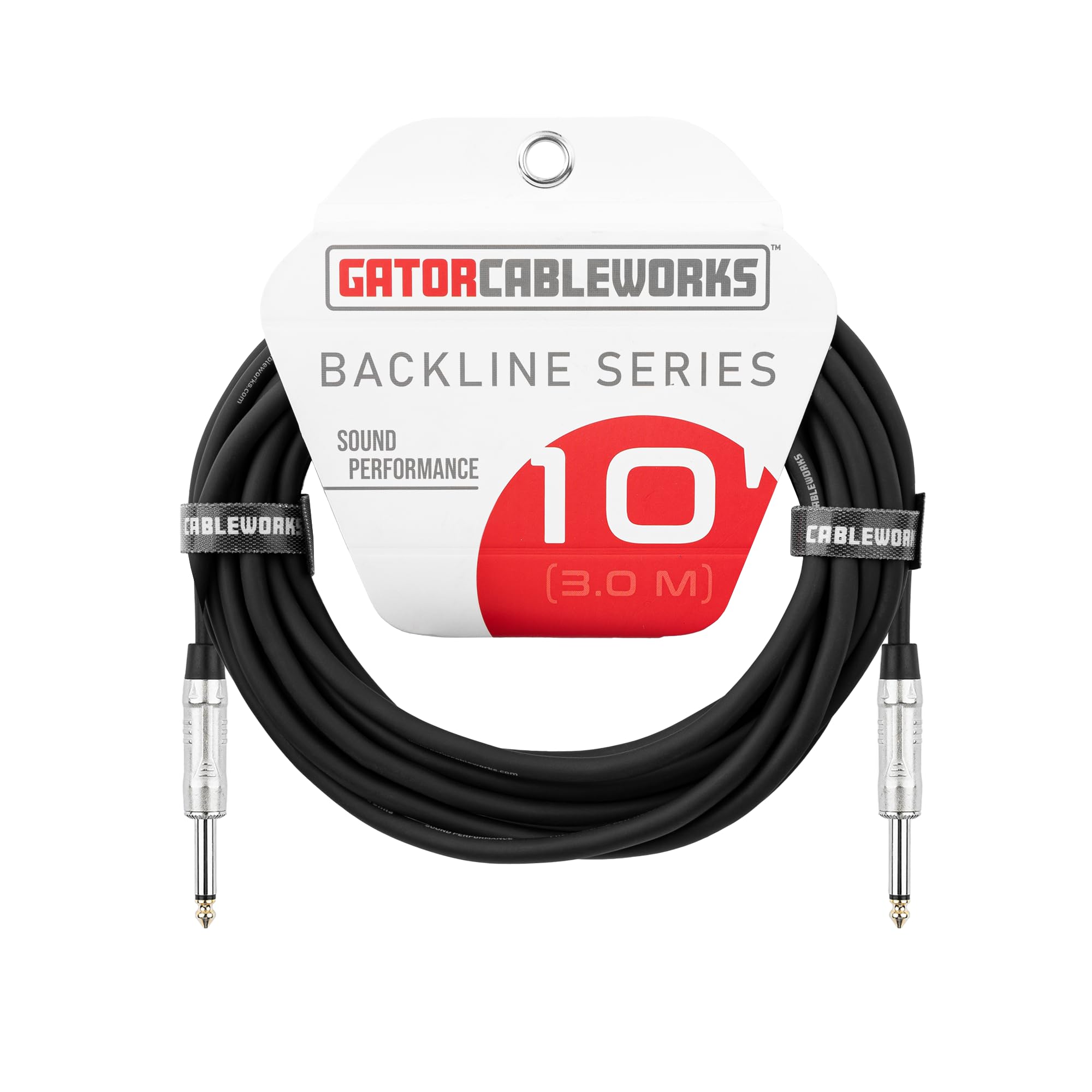 Gator Cableworks GCWB-SPK-10 Lautsprecherkabel 3m TS robust