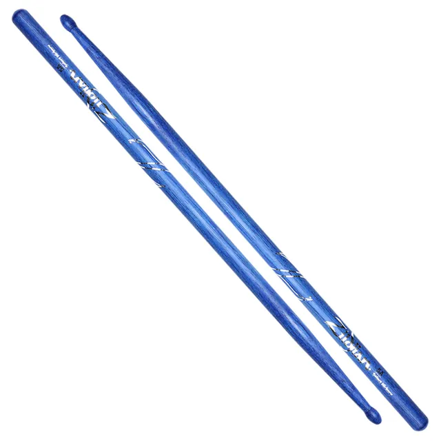 Zildjian 5A Blue Drumsticks Hickory Sticks oval