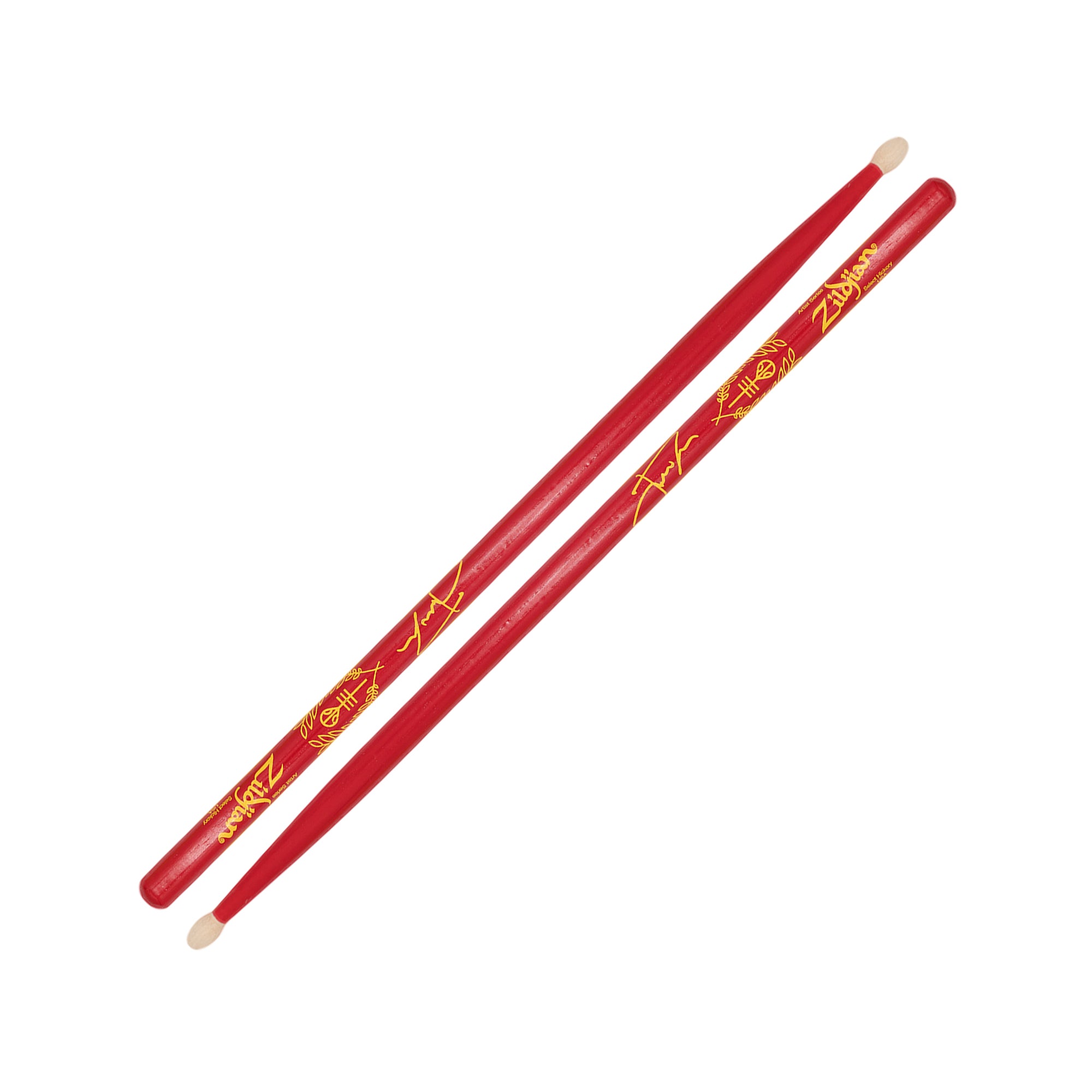Zildjian Josh Dun Clancy Red Trommelstöcke rot Signature