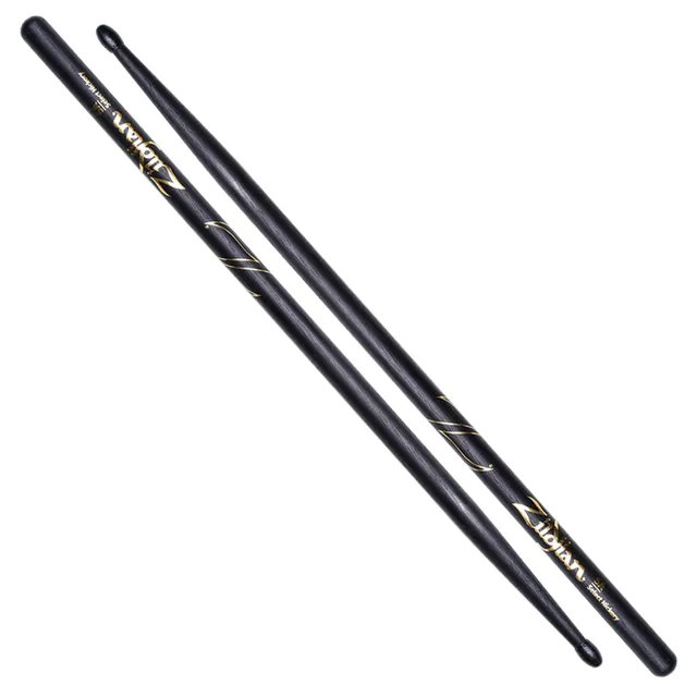 Zildjian 5A Nylon Black Drumsticks Hickory Paar