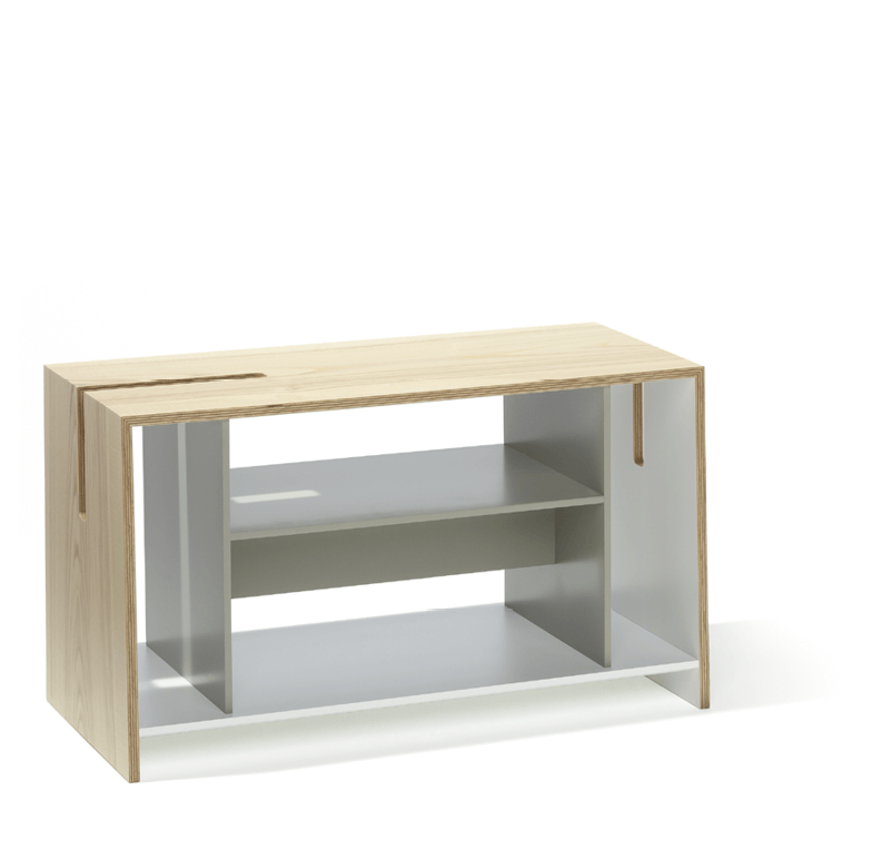 Richard Lampert Unit 700 Regal olivesche weiß grau