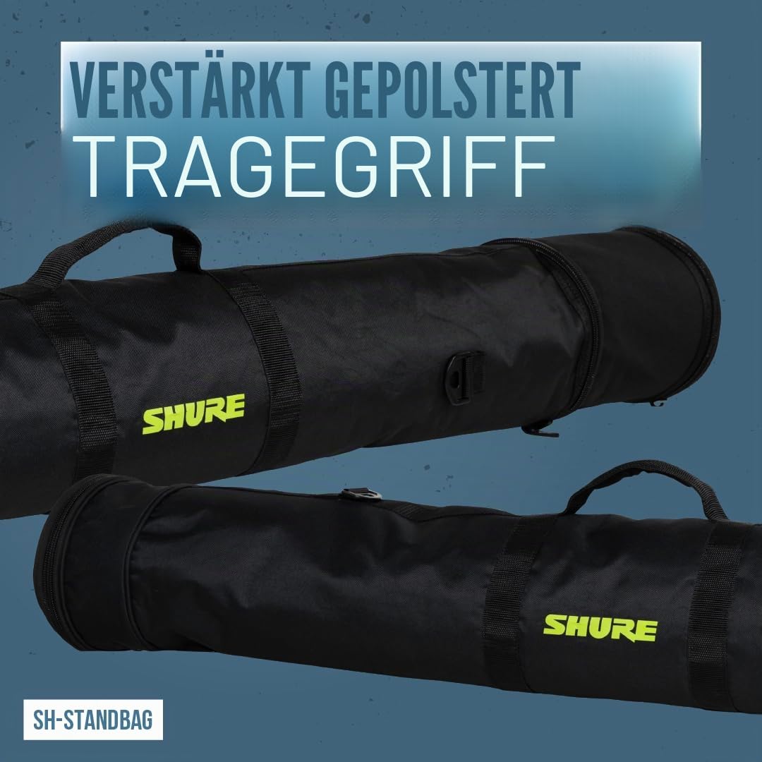 Shure by Gator SH-MICBAG04 Mikrofontasche 4 Mikrofone