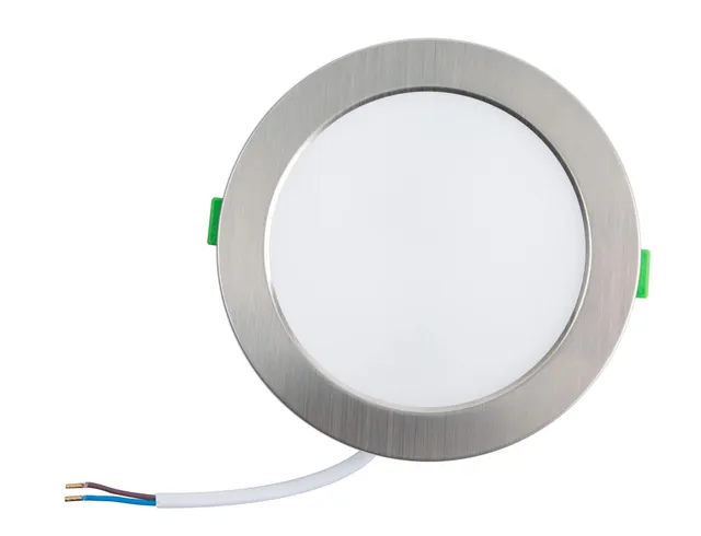 Alusso Einbaustrahler 5W Nickel dimmbar 12er Set LED