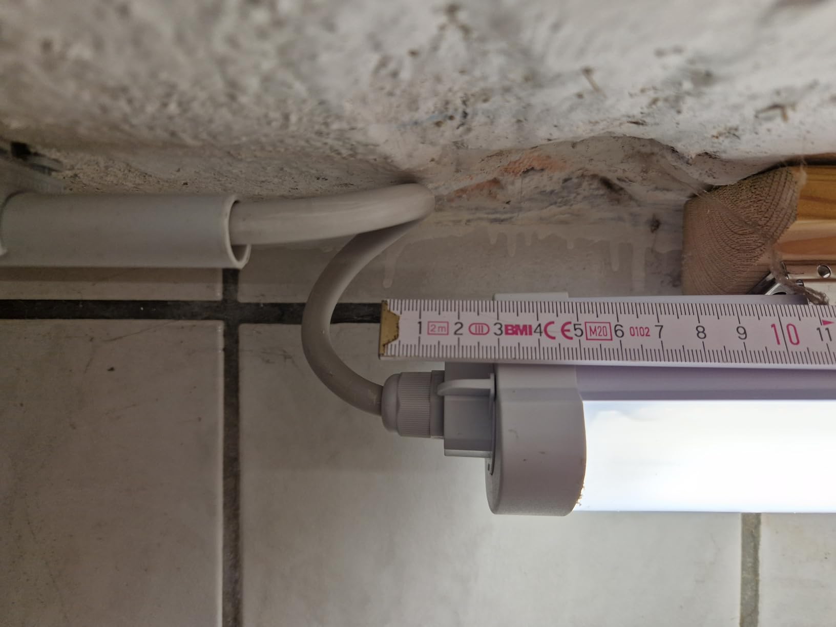 Alusso Feuchtraumleuchte LED 120cm 4000K IP65 2 Stück
