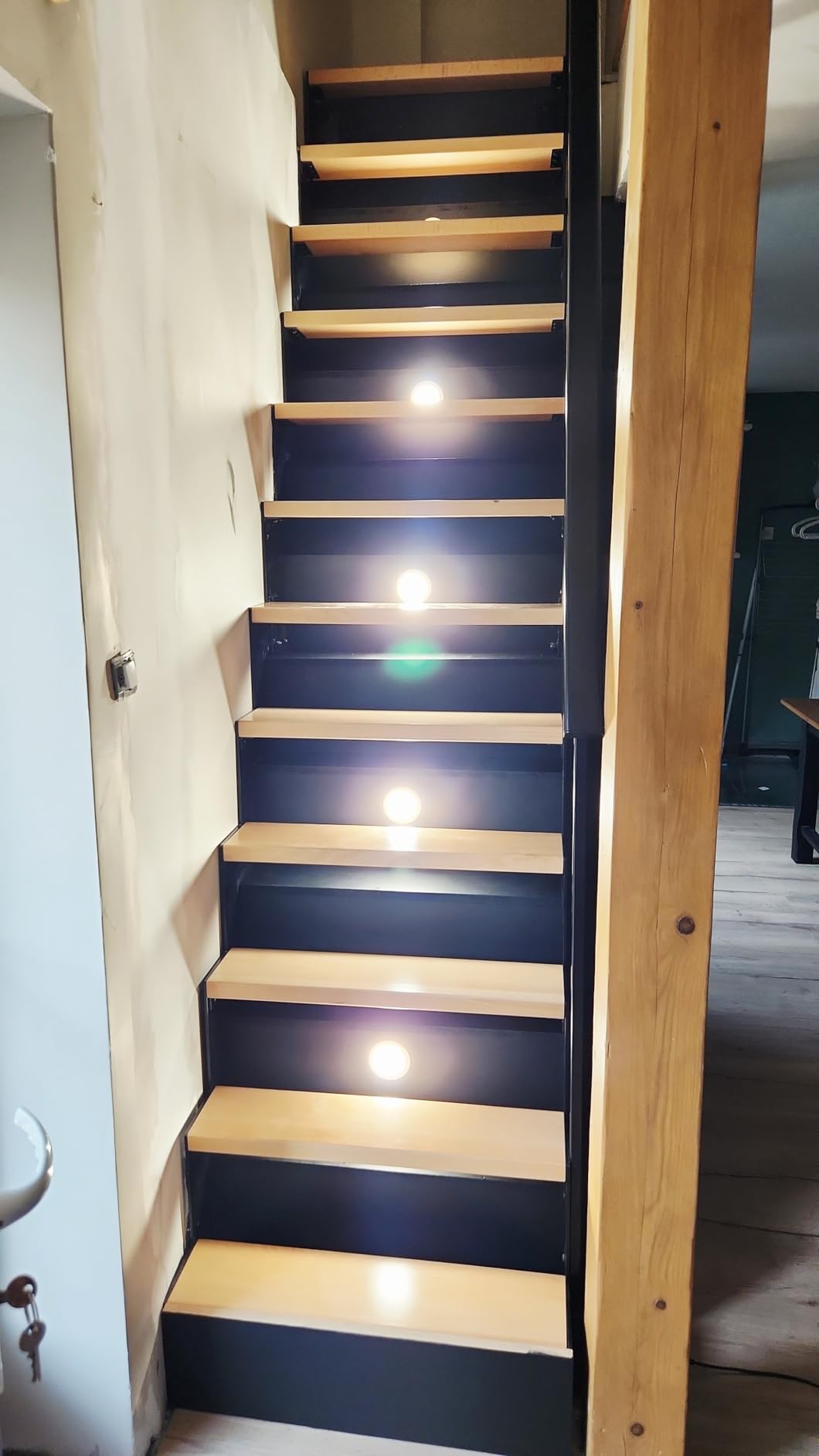 ALUSSO Einbaustrahler LED 68-78mm 5W 10er Set dimmbar 3CCT