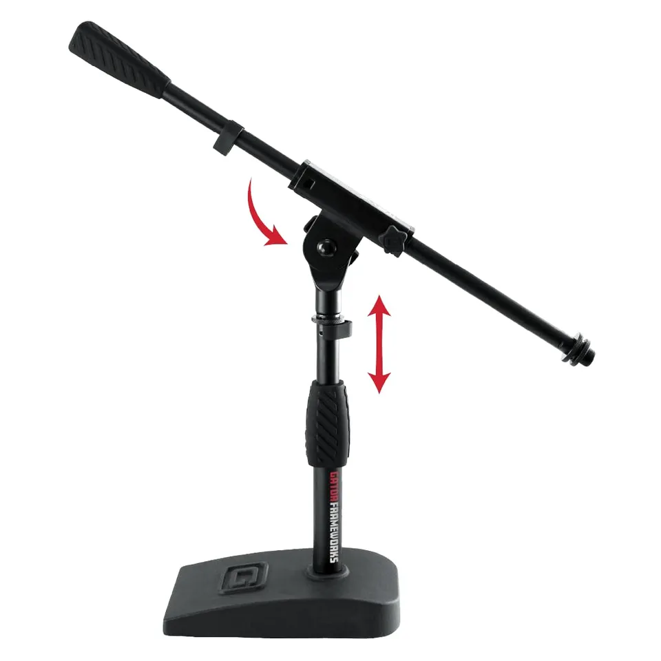 Gator Frameworks GFW-MIC-0821 Mikrofonständer Weighted Base Galgen