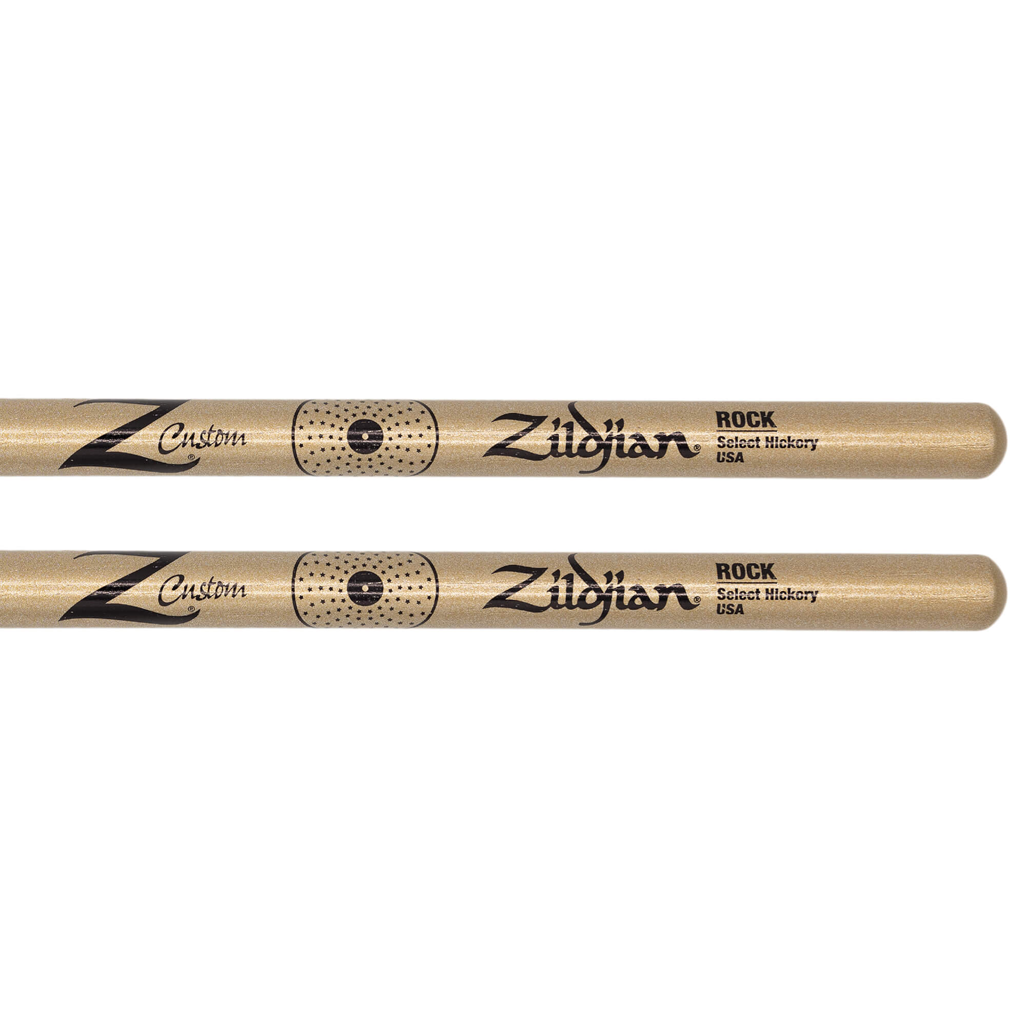 Zildjian Z Custom LE Rock Drumsticks Gold Chroma Nylon Tip