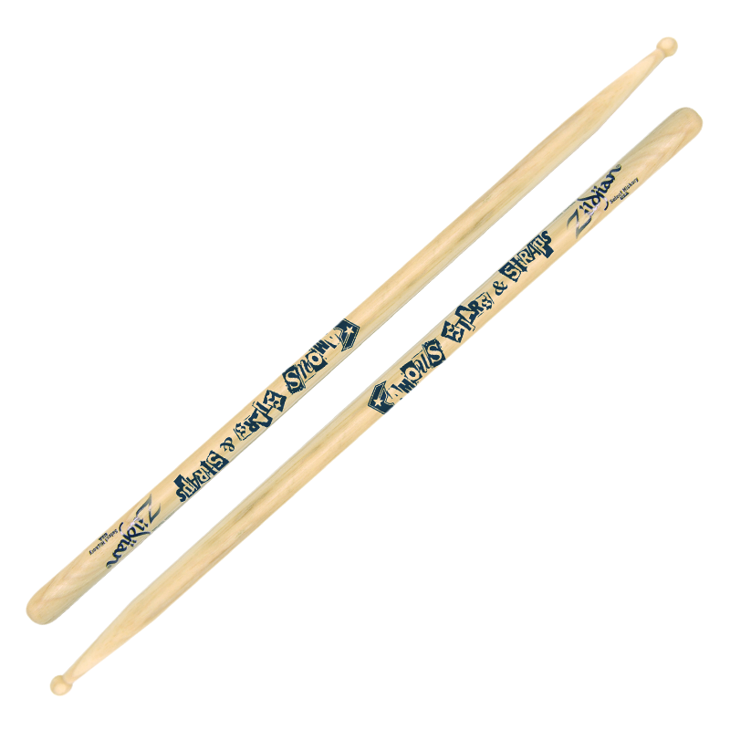Zildjian Travis Barker Drumsticks Artist Natural