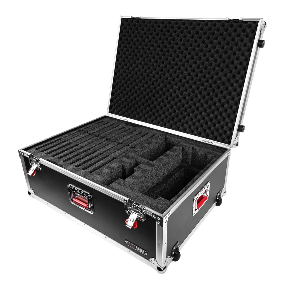 Gator GTOURMFLEX10 Flightcase Shure Microflex ATA mit Rollen