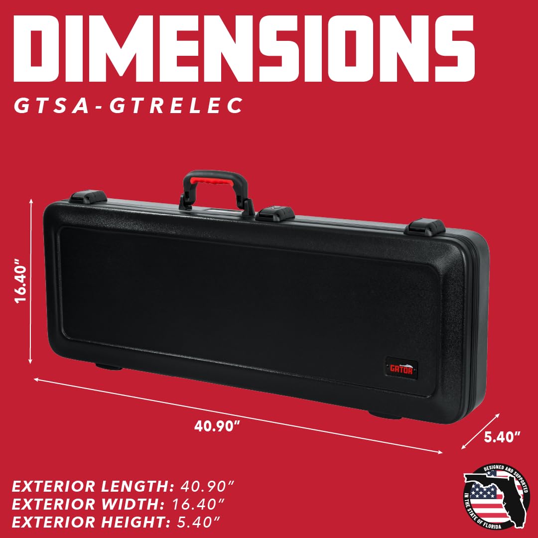 Gator GTSA-GTRELEC E-Gitarrenkoffer Strat Tele TSA schwarz