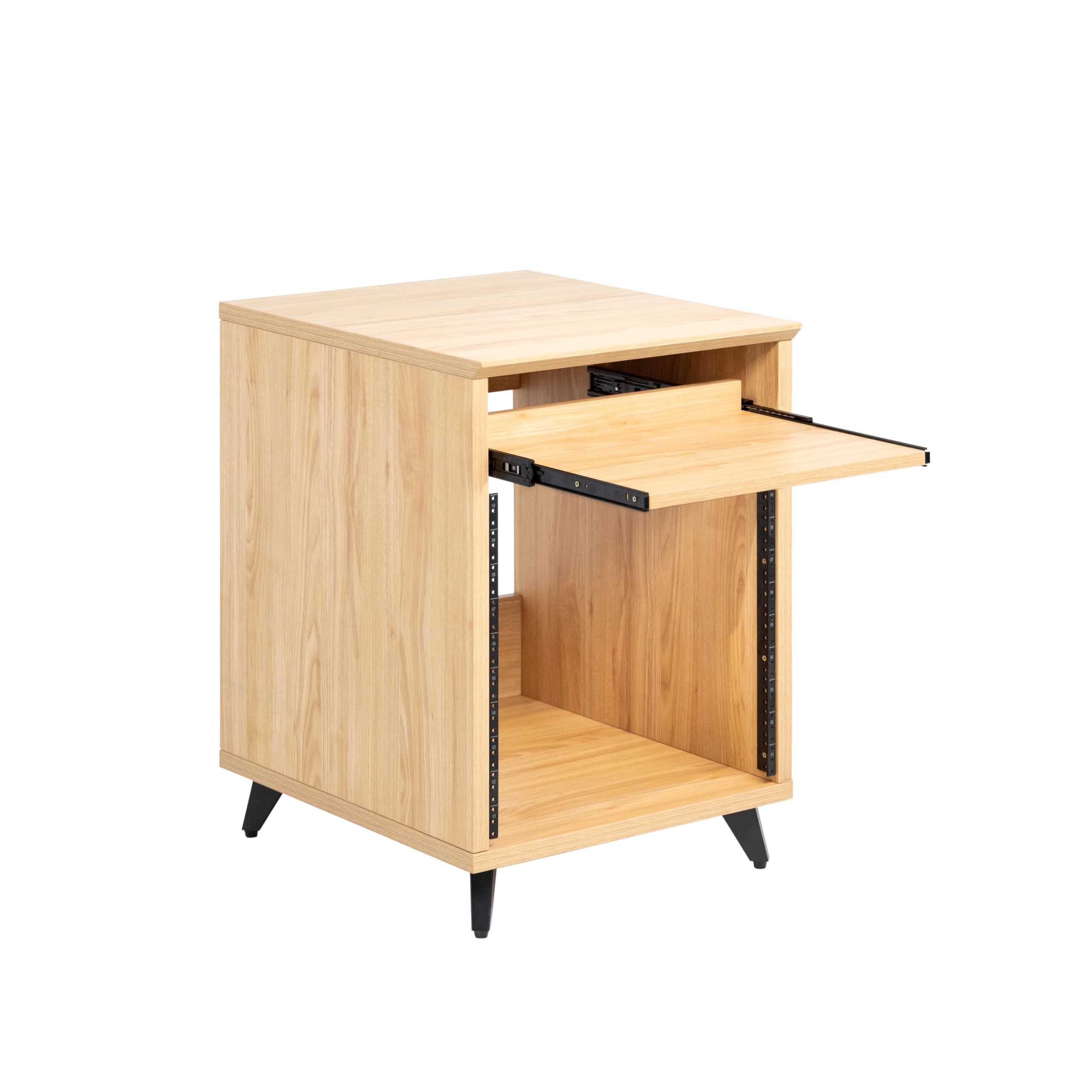 Gator Furniture GFW-ELITEDESKRK-MPL Studiorack-Tisch 10U Ahorn