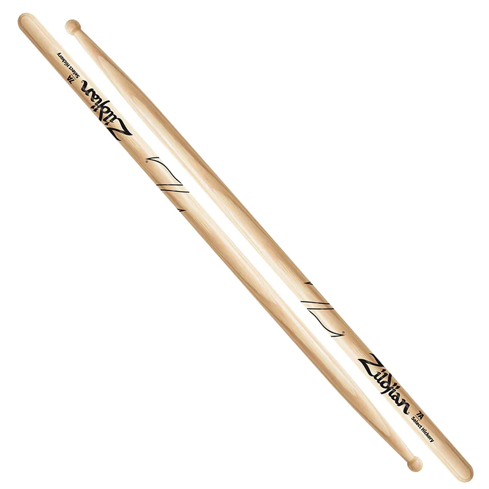 Zildjian 2B Drumsticks Schlagzeugstöcke Hickory Holz