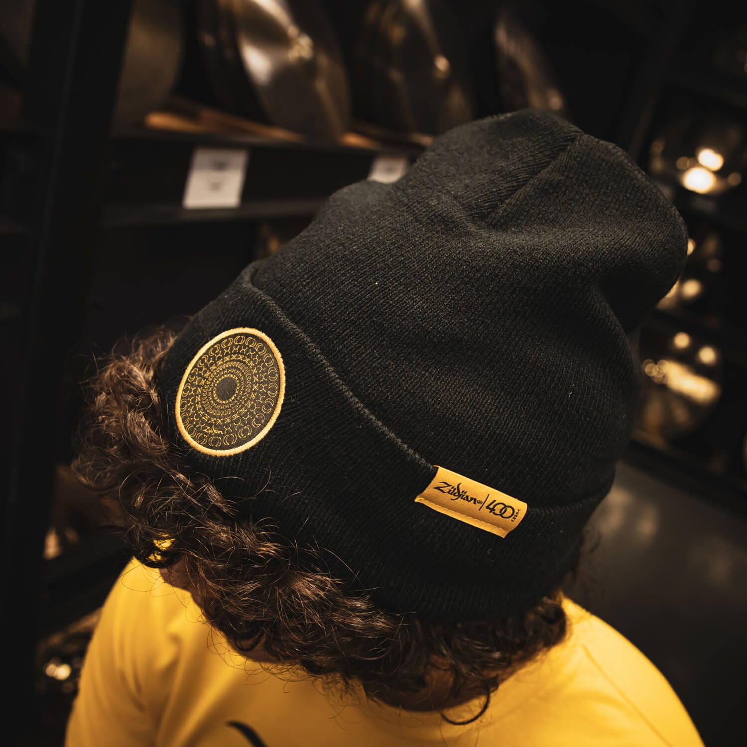Zildjian 400th Anniversary Beanie Schwarz Gold