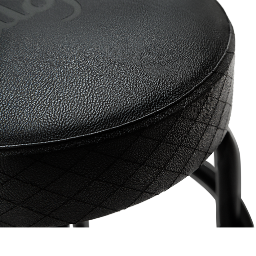 Zildjian Apparel Barhocker Schwarz Leder 24 Zoll drehbar