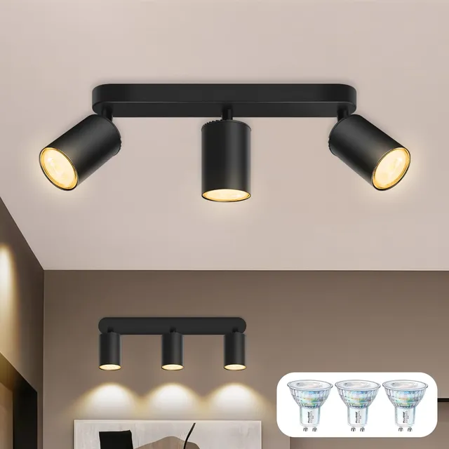 Alusso Recessed Ceiling Light Deckenstrahler 3 flammig GU10