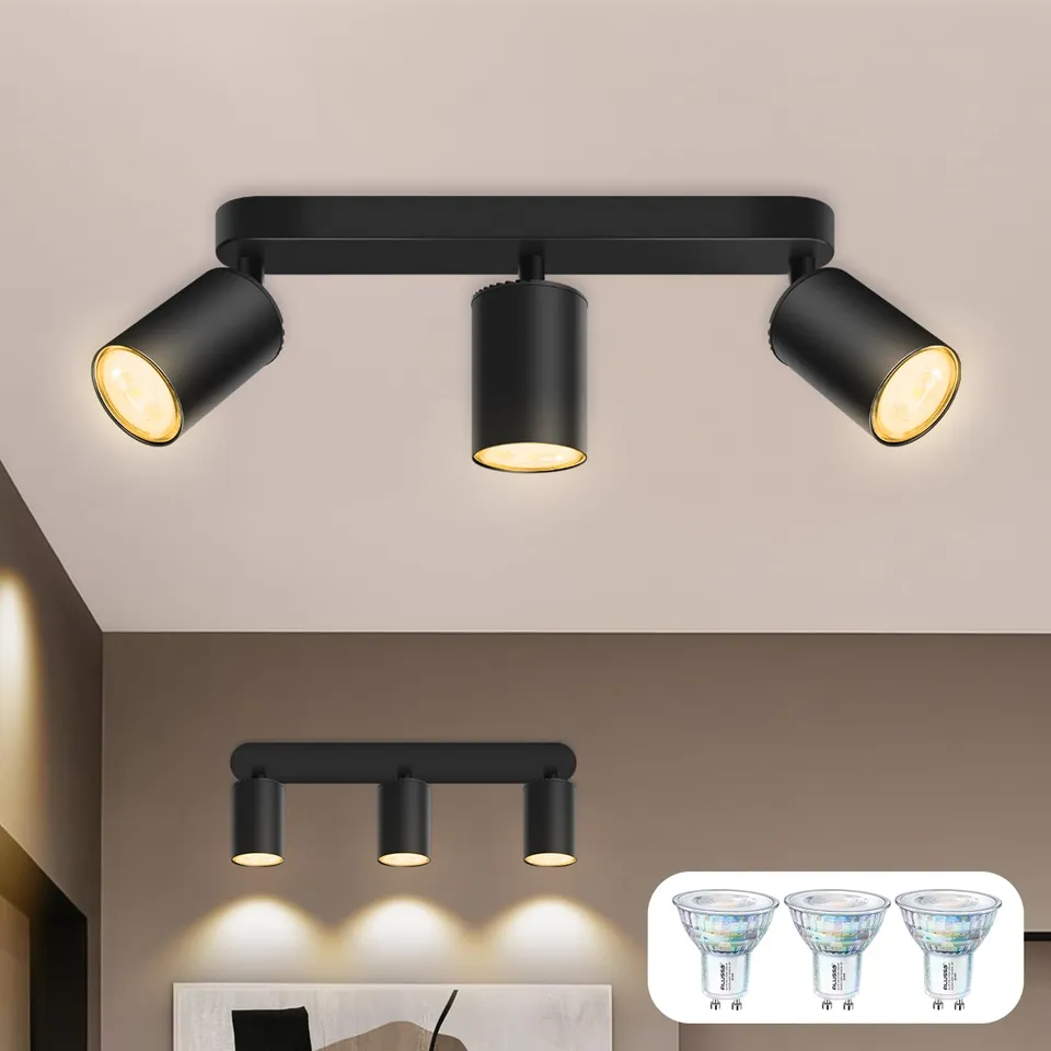 Alusso Recessed Ceiling Light Deckenstrahler 3 flammig GU10