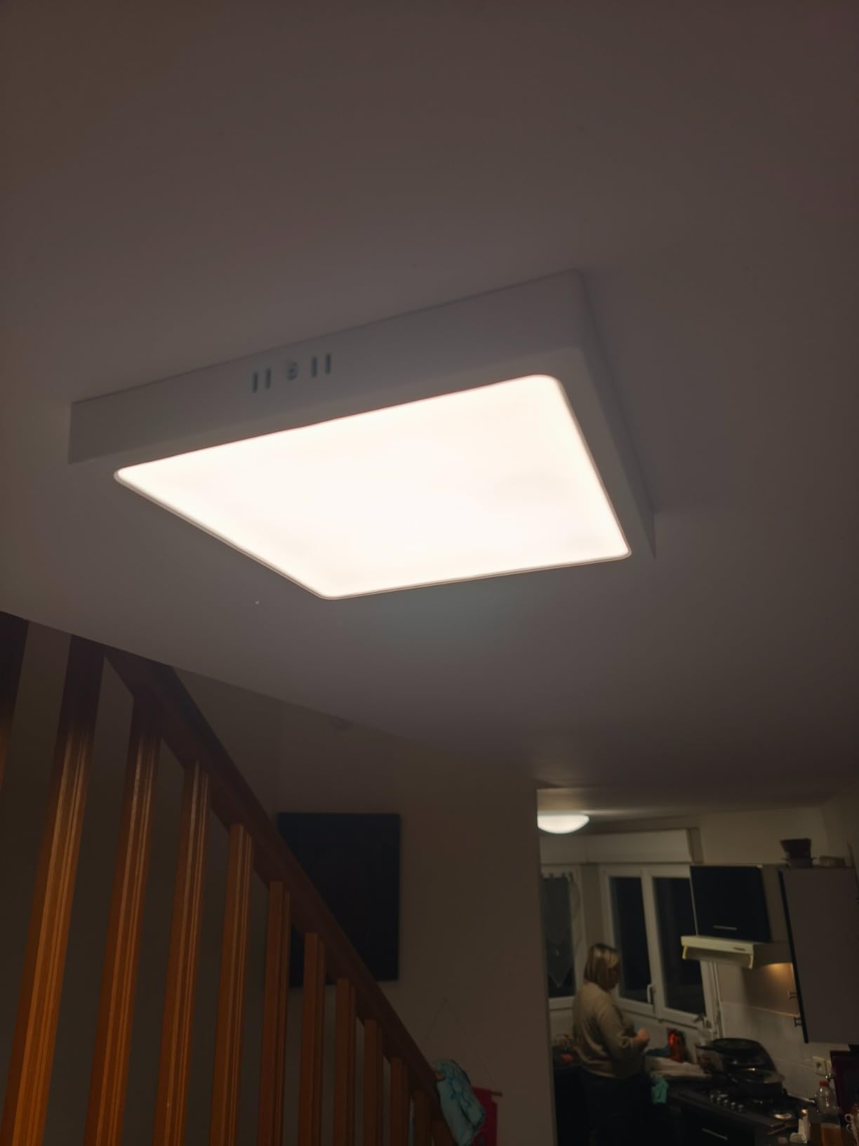 Alusso Recessed Deckenleuchte LED quadratisch 24W 30x30 IP44