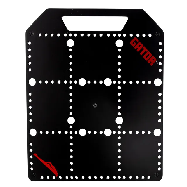 Gator Pedalboards GPB-POCKETBOARD Pedalboard Metall 26x27cm 8 Pedale