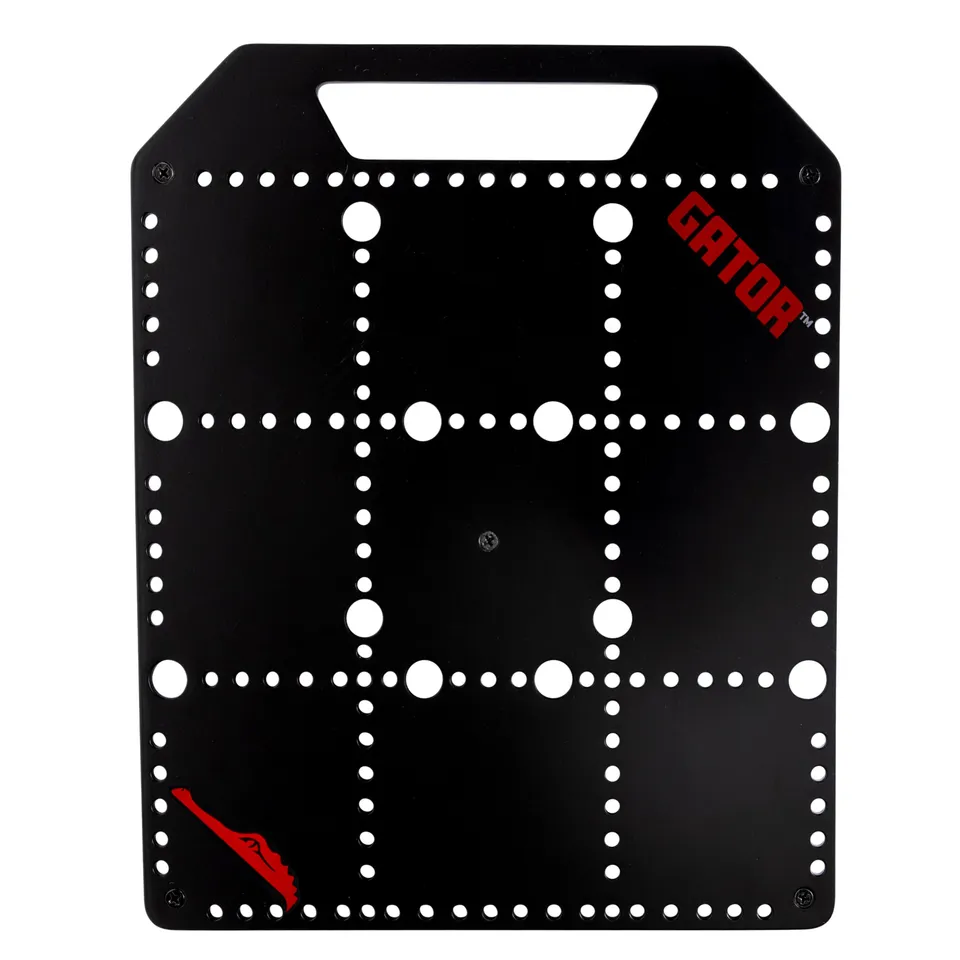 Gator Pedalboards GPB-POCKETBOARD Pedalboard Metall 26x27cm 8 Pedale