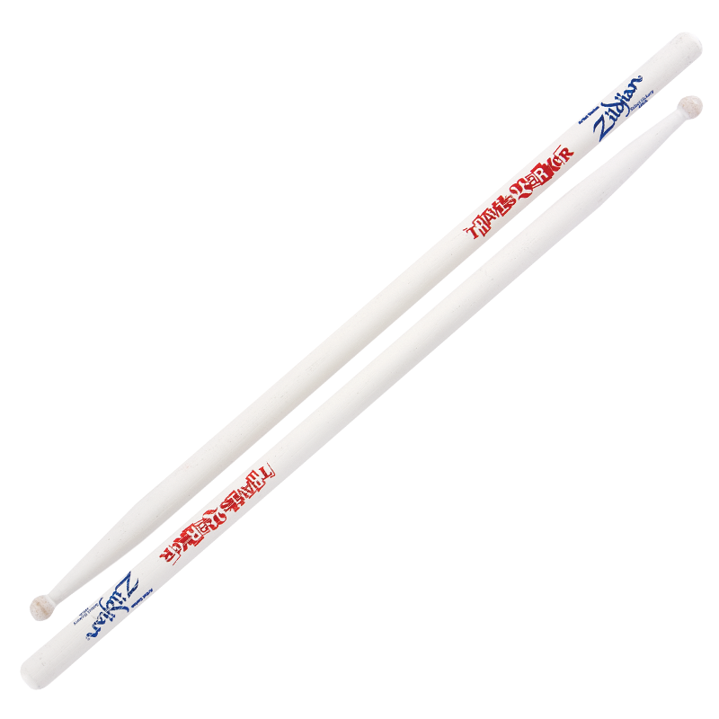 Zildjian Travis Barker Drumsticks Hickory Weiß Rundkopf