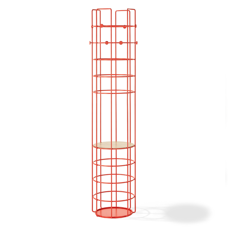Richard Lampert Bazar Regal Standgarderobe rund
