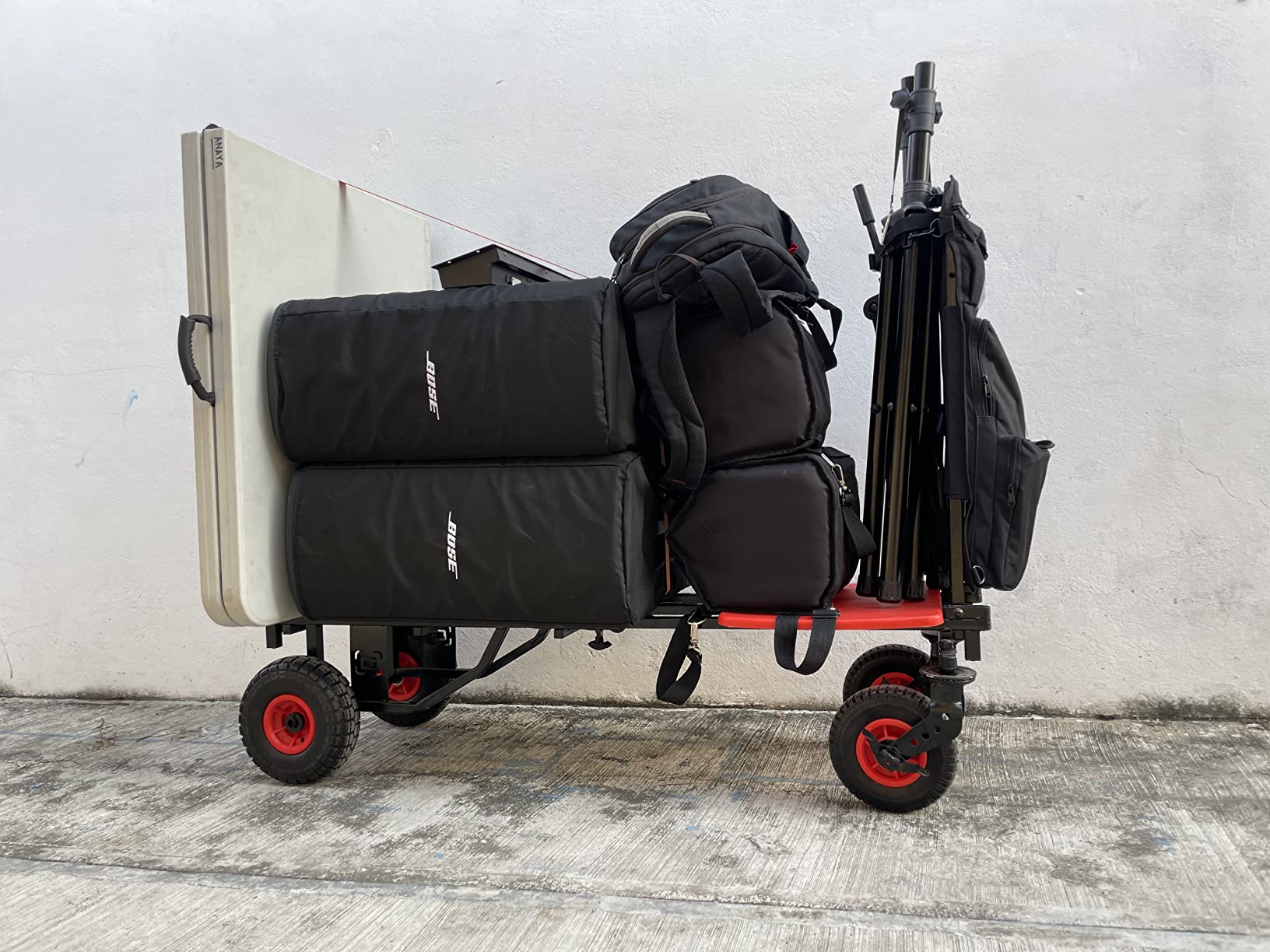 Gator GFW-UTL-CART-ACCBAG Zubehörtasche 7 Fächer für Wagen