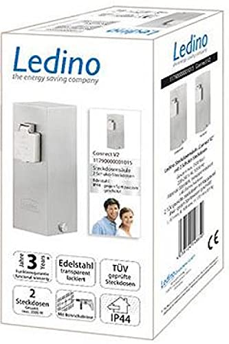 Ledino Ledar Connect V2 Steckdosensäule 2-fach