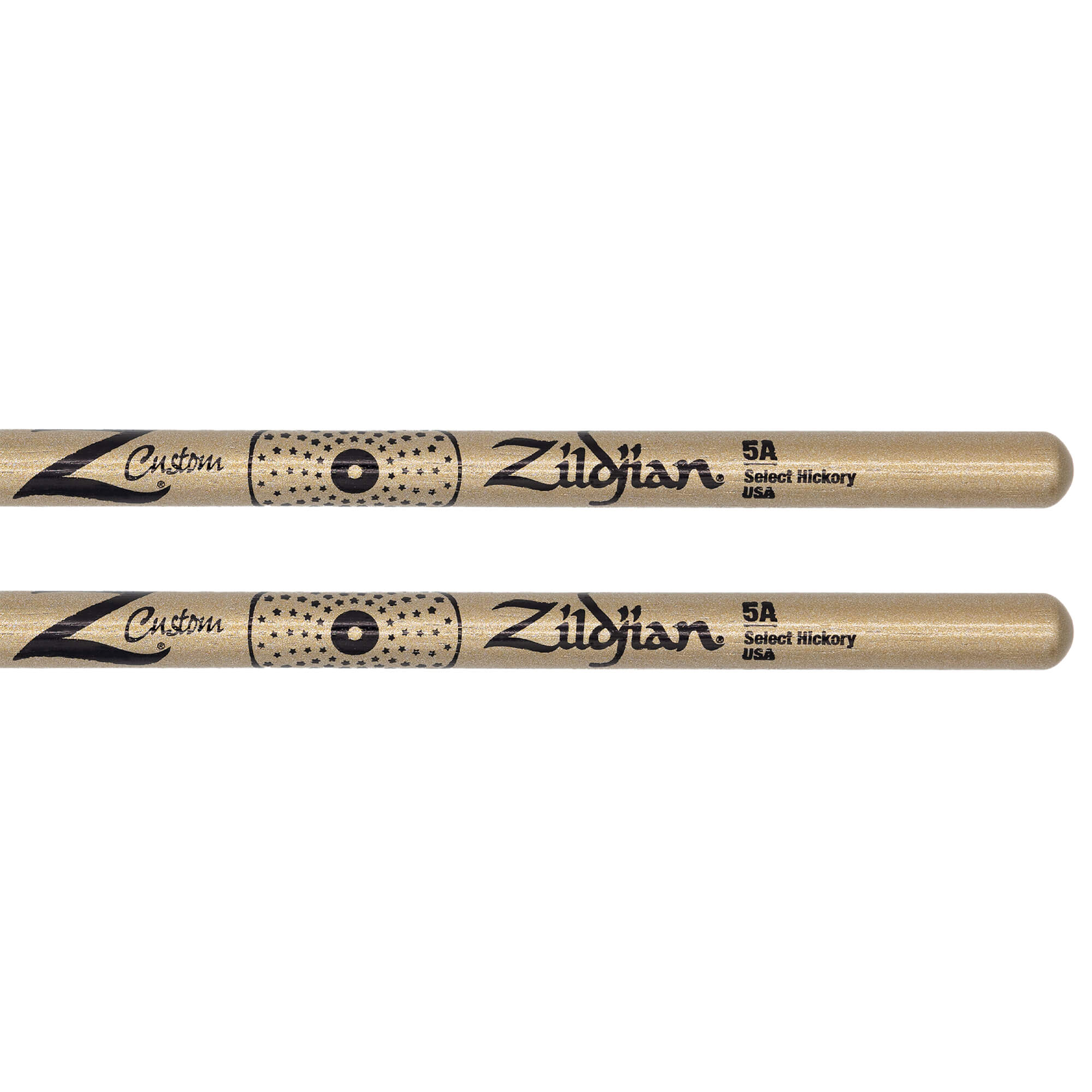 Zildjian Z Custom LE Drumsticks 5A Gold Chroma Nylon