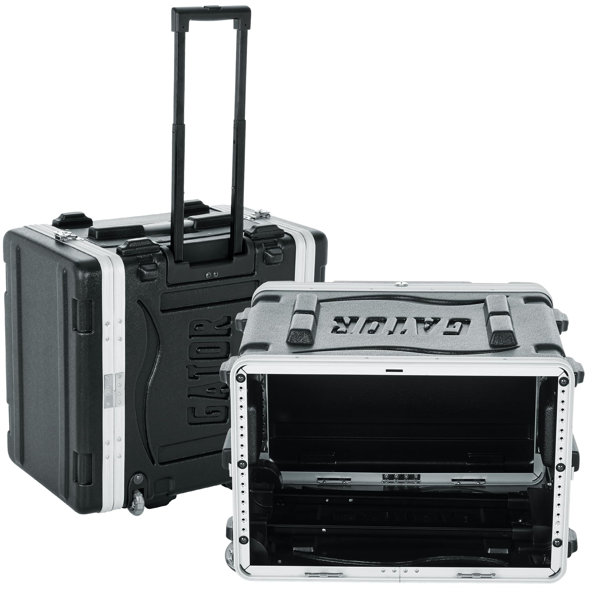 Gator Racks GRR-6L Rack Case 6U Rollen 19 Zoll 49 cm schwarz