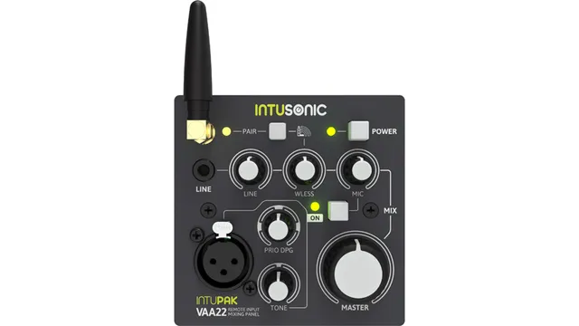INTUSONIC INTUPAK VAA22 Vorverstärker Wandeinbau Mikrofon