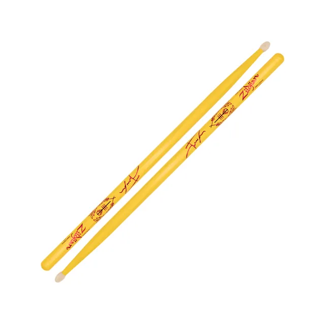 Zildjian Josh Dun Clancy Yellow Drumsticks Gelb