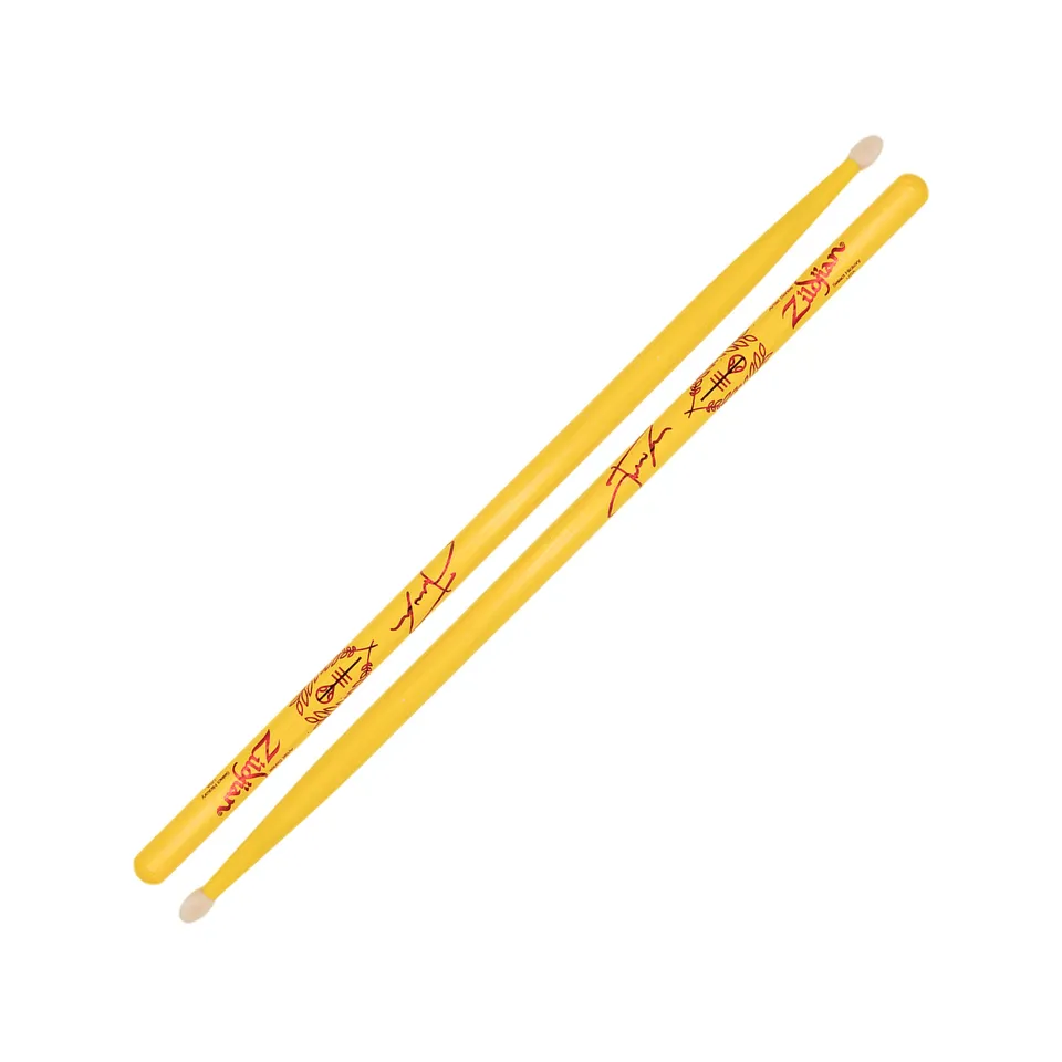 Zildjian Josh Dun Clancy Yellow Drumsticks Gelb