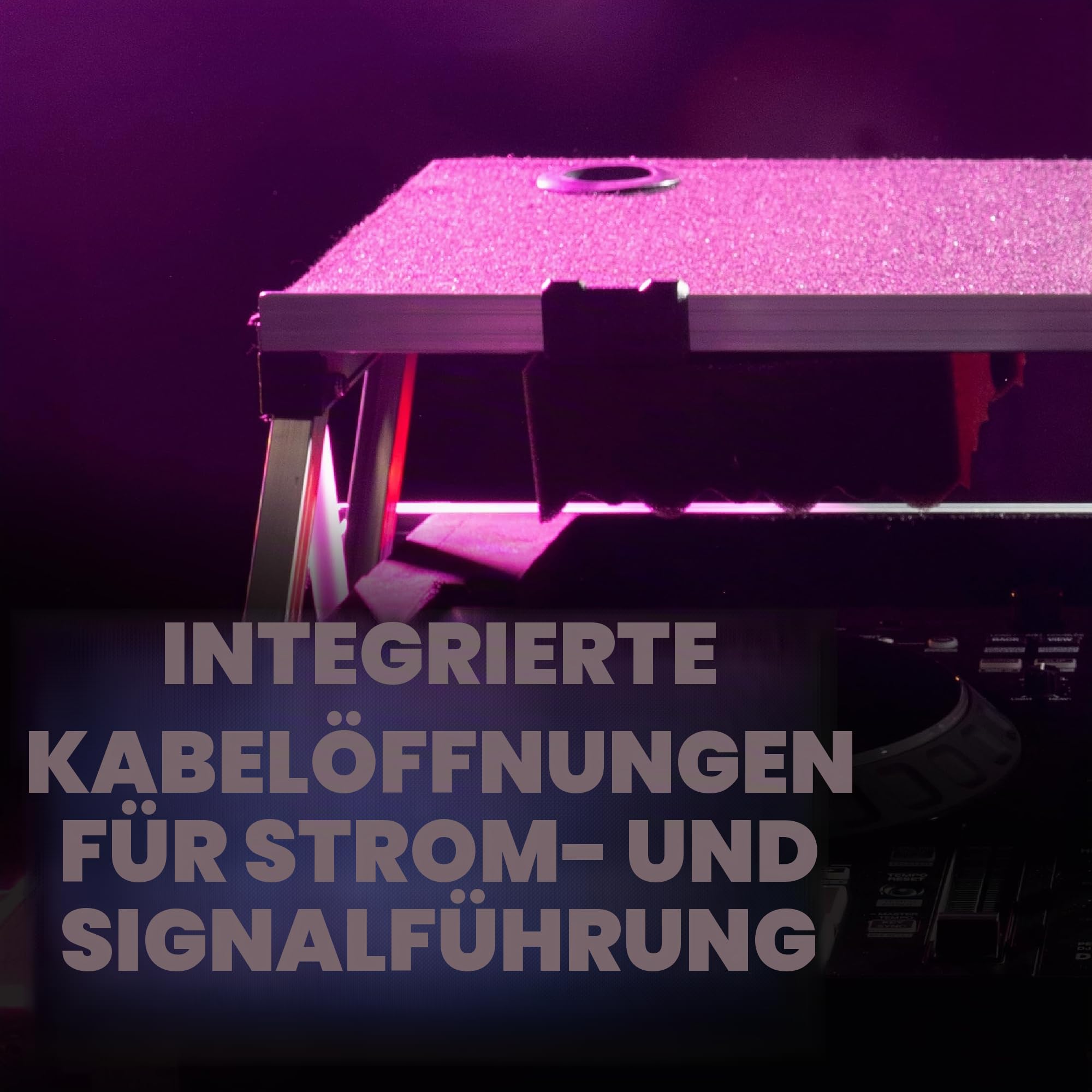 Gator GTOUR DJ-Flightcase DDJ-FLX10 Plattform