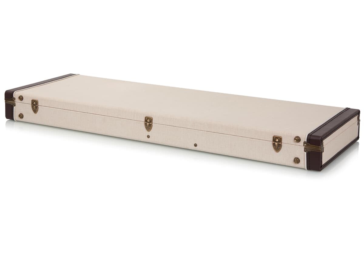 Gator GW-JM Bass Journeyman Holzkoffer Bassgitarre Beige Vintage