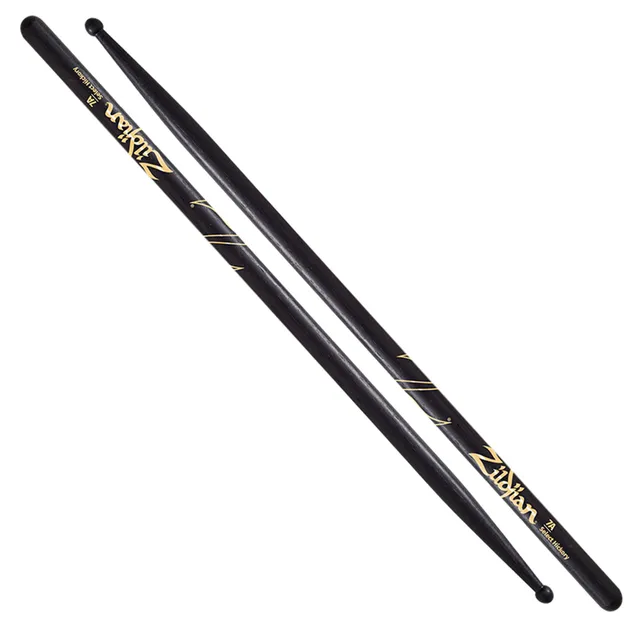 Zildjian 7A Black Drumsticks Hickory leicht
