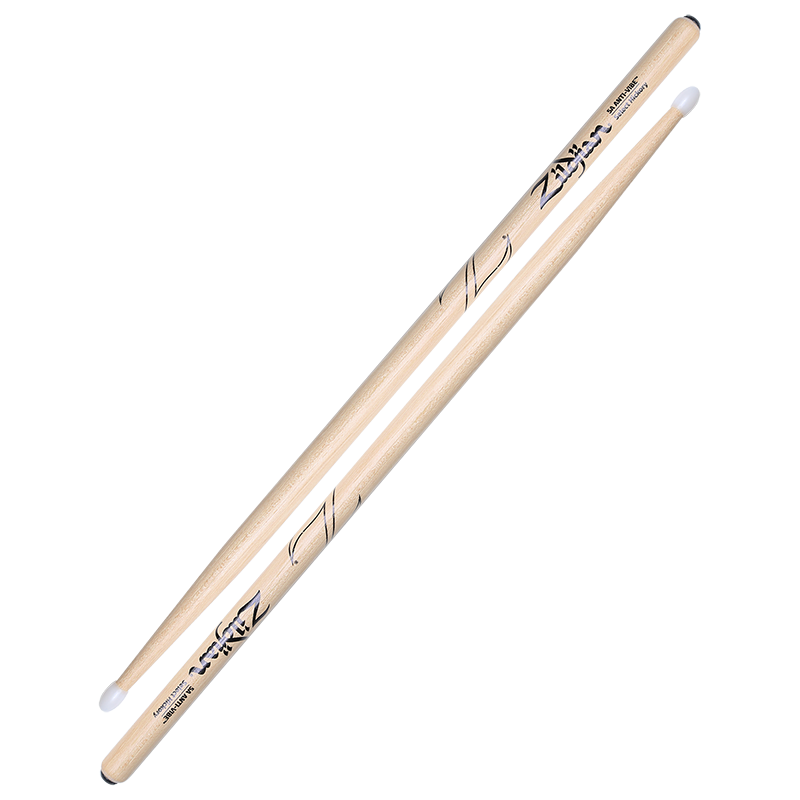 Zildjian 5A Anti-Vibe Drumsticks Nylon Paar Hickory
