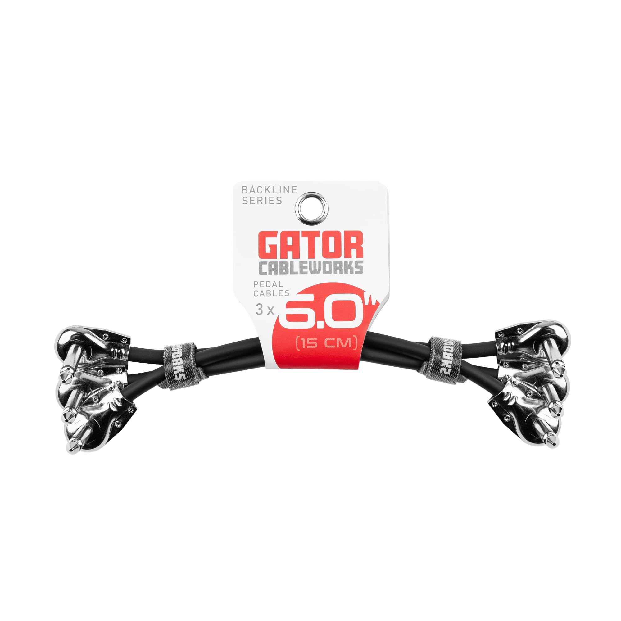 Gator Cableworks Patchkabel 6 Inch 3er Set Winkel