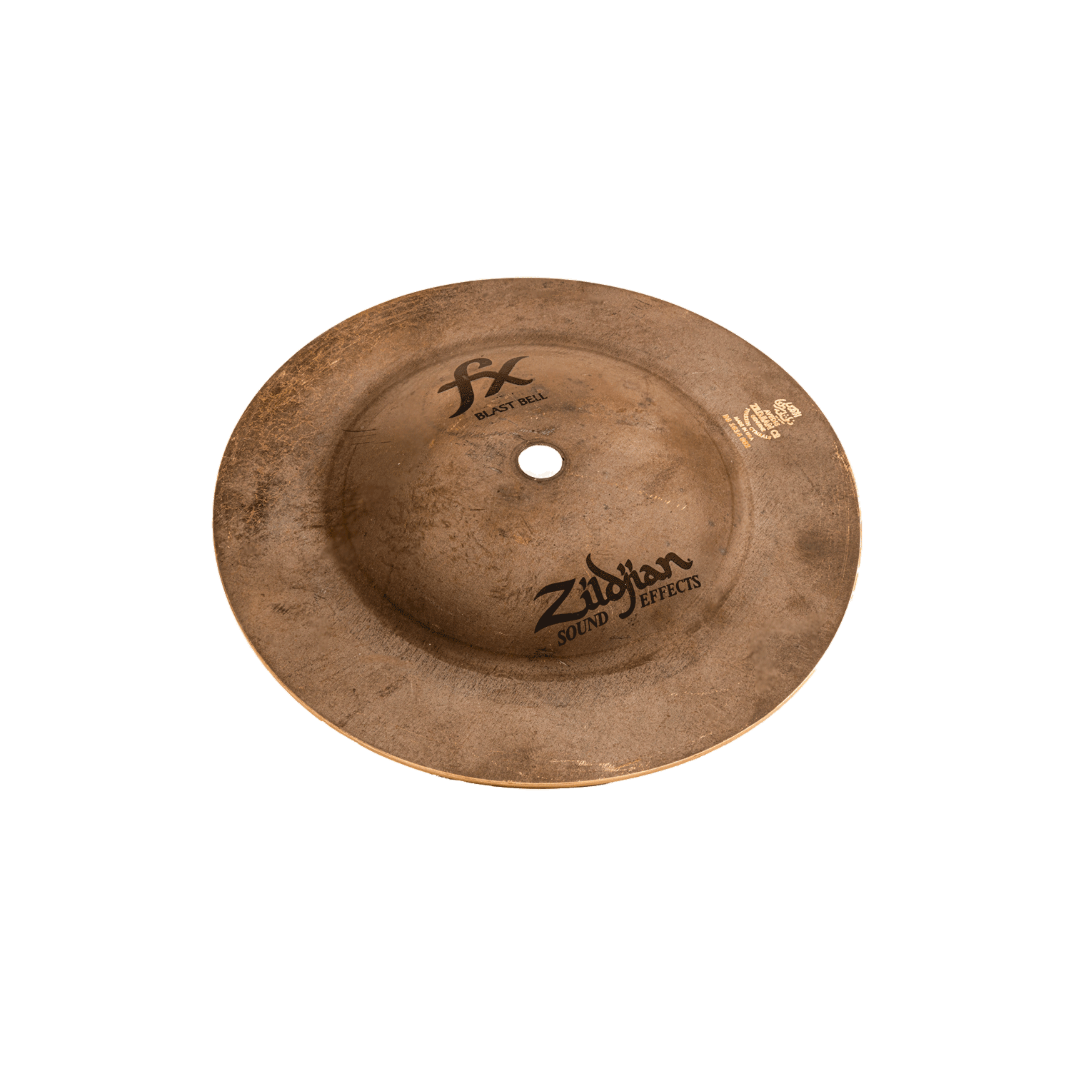 Zildjian FX Blast Bell Becken 7 Zoll mit dunklem Ton