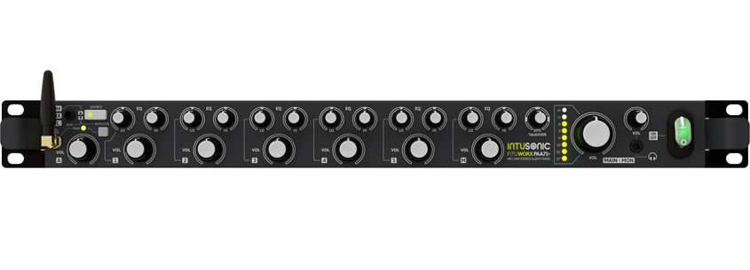 INTUSONIC INTUWORX PAA71+ Mischpult 7-Kanal Mixer