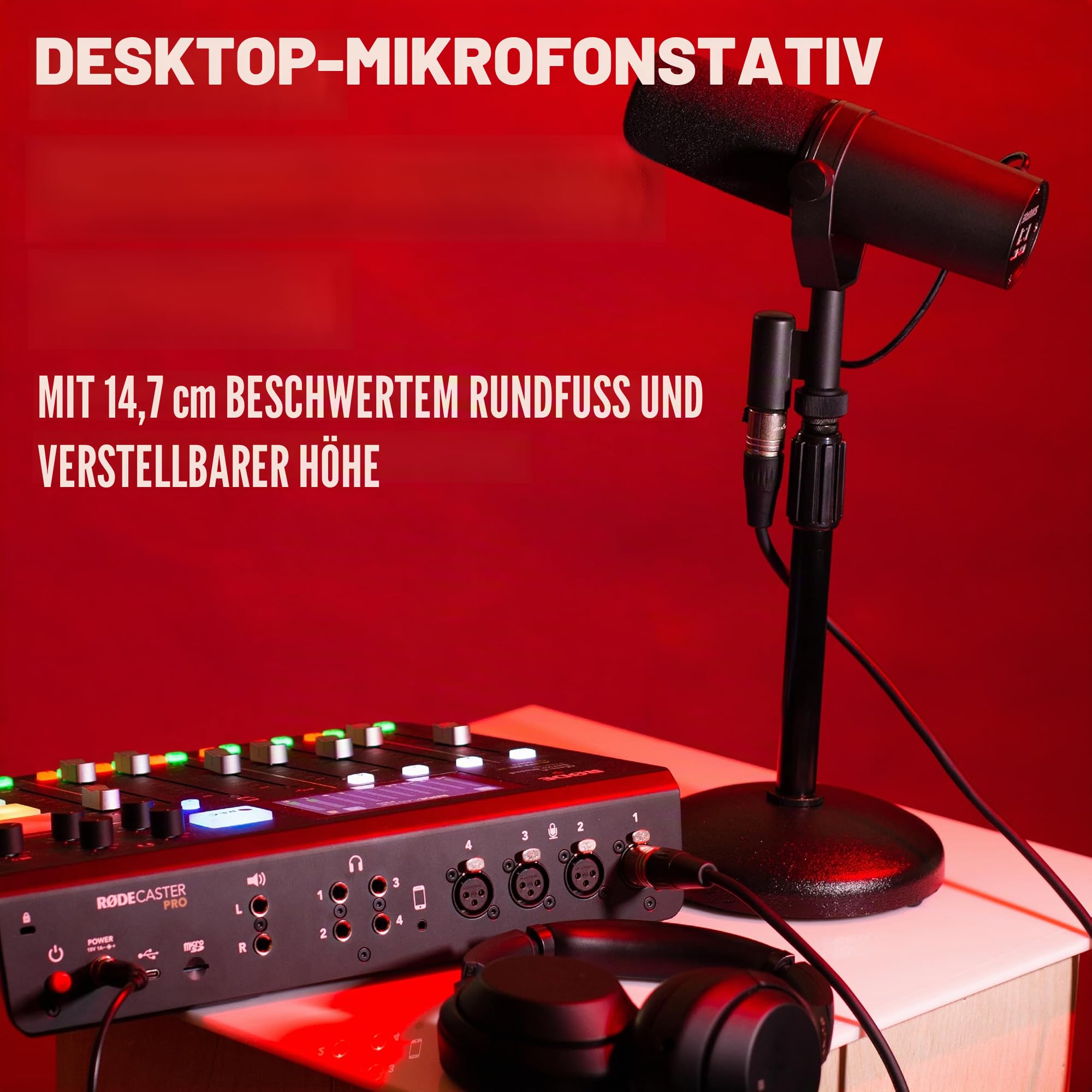 Gator Frameworks GFW-MIC-0501 Mikrofonständer Tisch