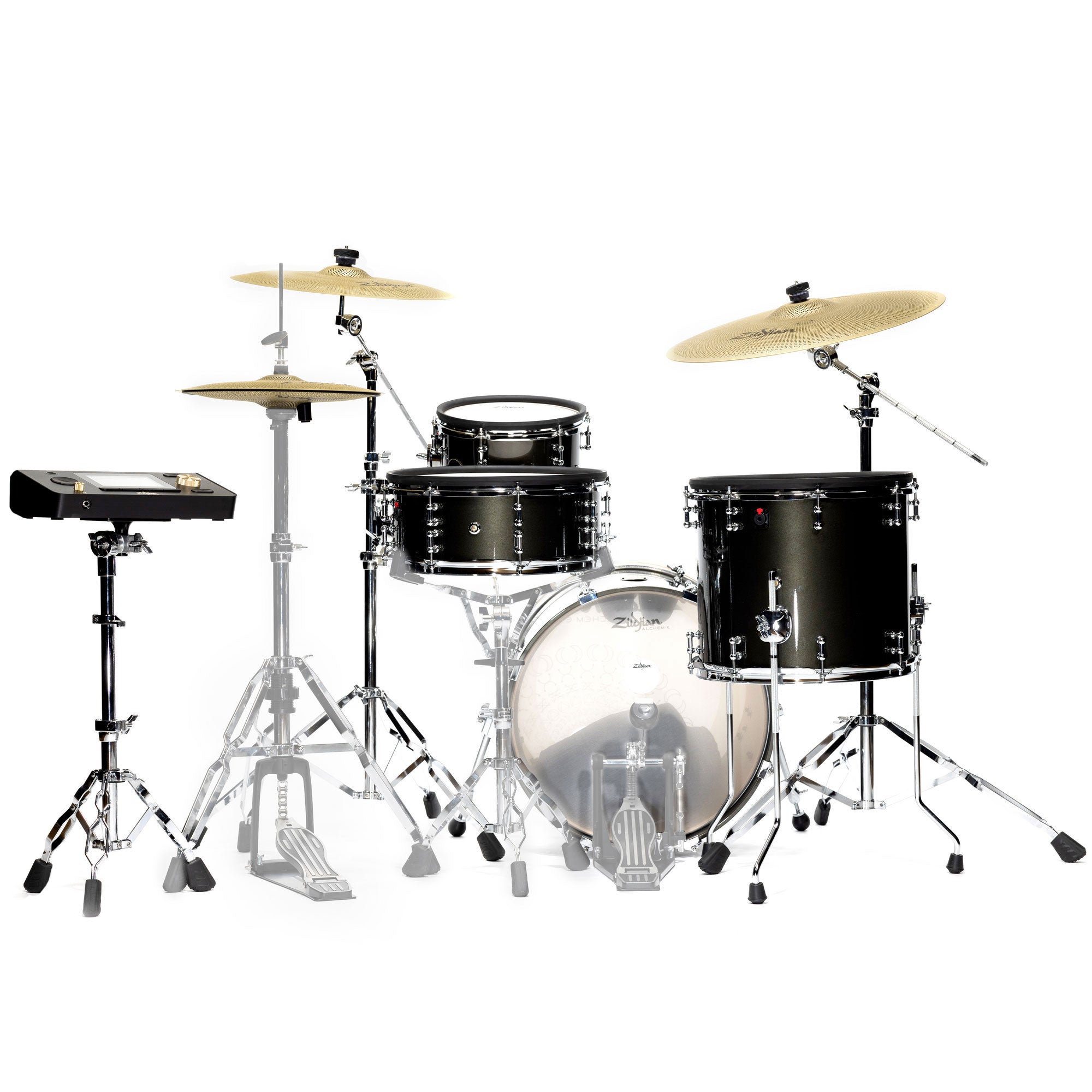 Zildjian ALCHEM-E Gold E-Drum Set mit E-Family Becken