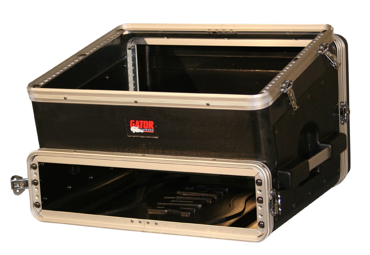 Gator Racks GRC-8x2 Konsolenrack 8U+2U schwarz-silber