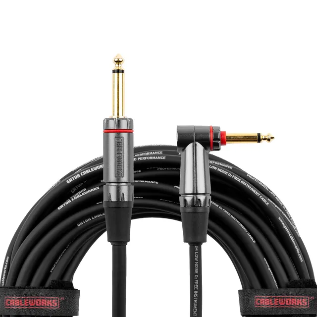 Gator Cableworks Headliner Instrumentenkabel 6 m Winkel