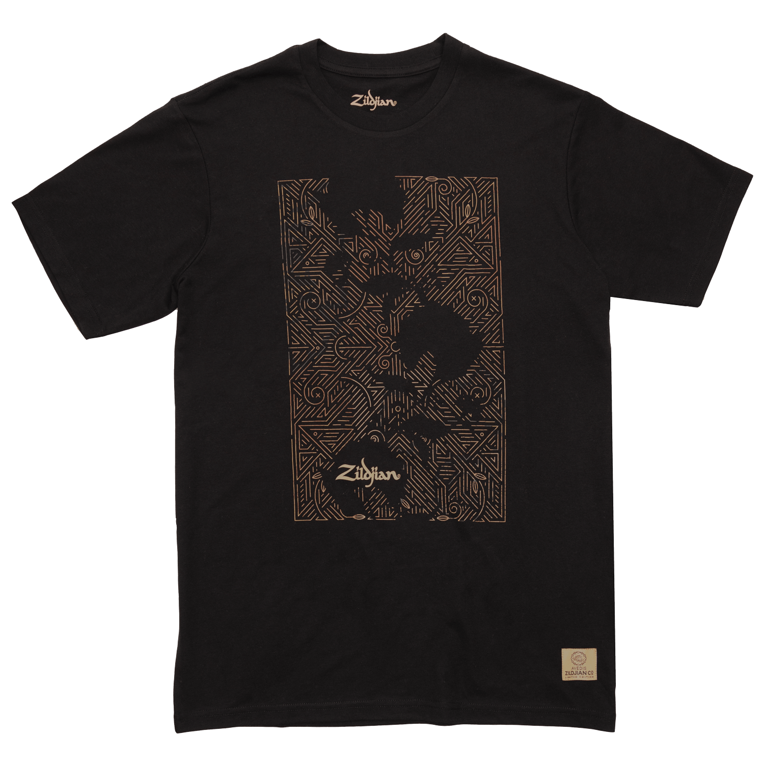 Zildjian Apparel 400th Anniversary Armenian T-Shirt Schwarz
