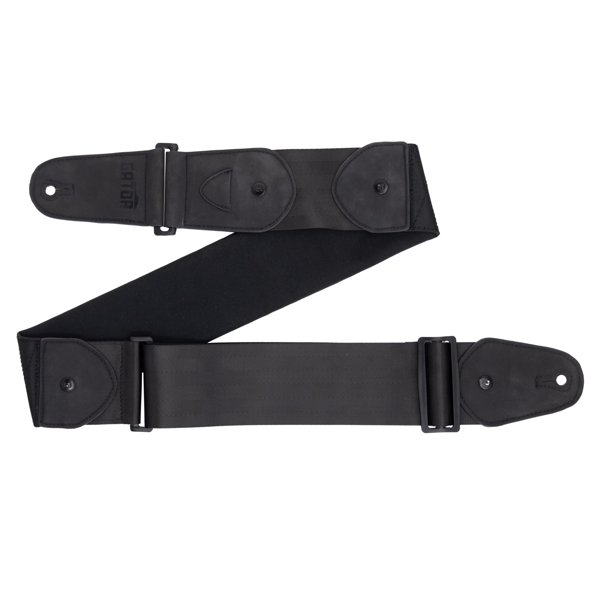Gator ICON G-ICON-3INSTRAP-BLKS Gitarrengurt Schwarz Kurz