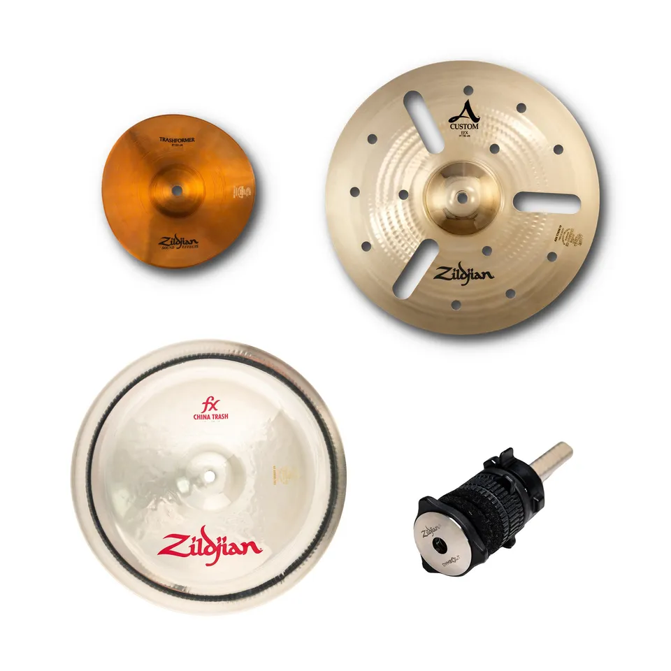 Zildjian FX Static Crash Stack Effektbecken-Set 14"/14"/8"